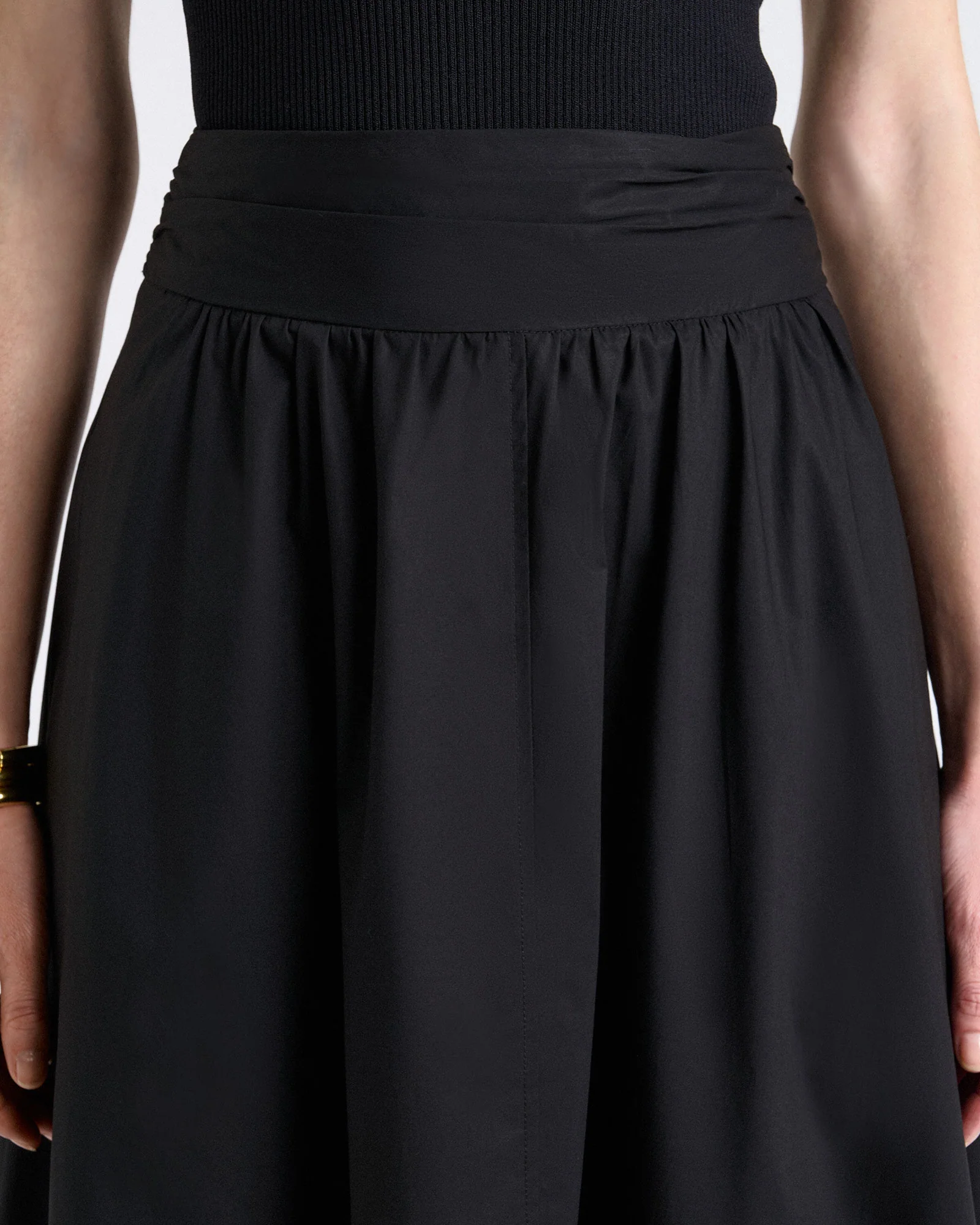 Cotton Full Midi Skirt - Image 3