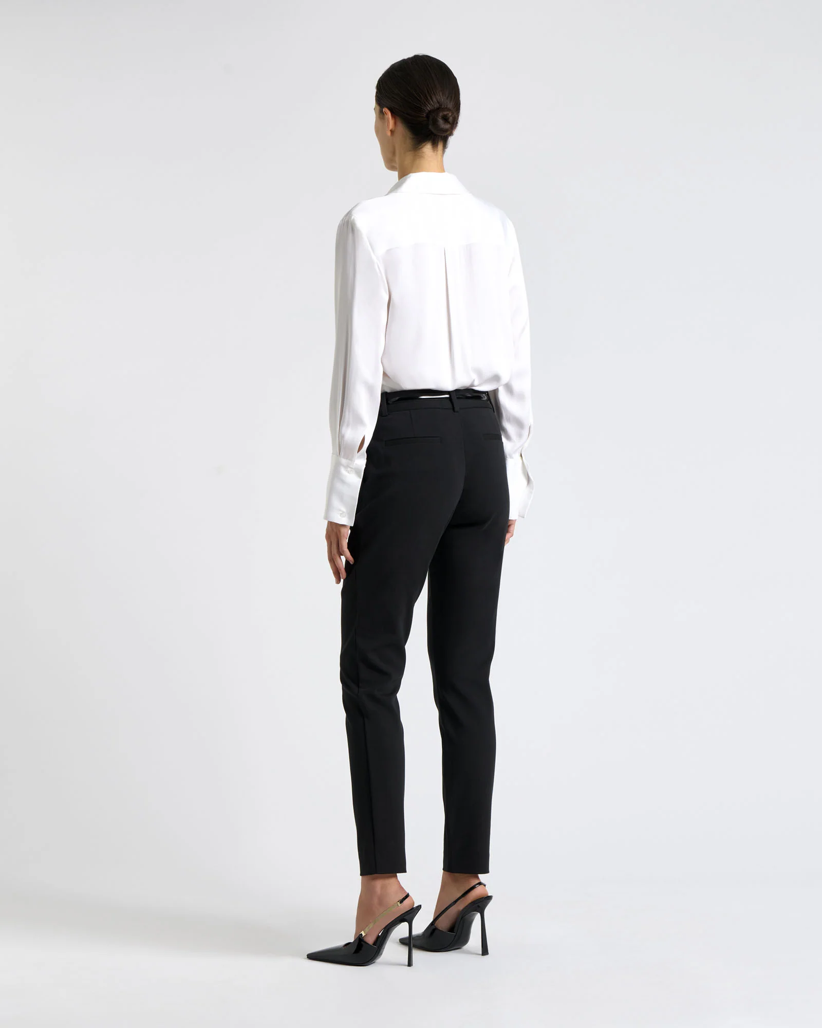 European Stretch Cotton Slim Pant - Image 3