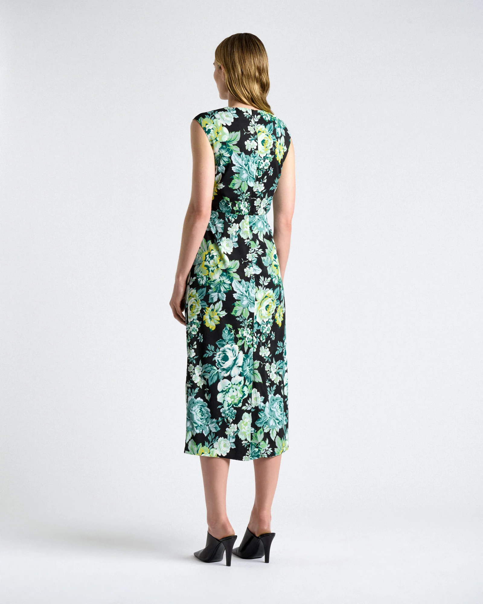 Ophelia Stretch Viscose Midi Dress - Image 4