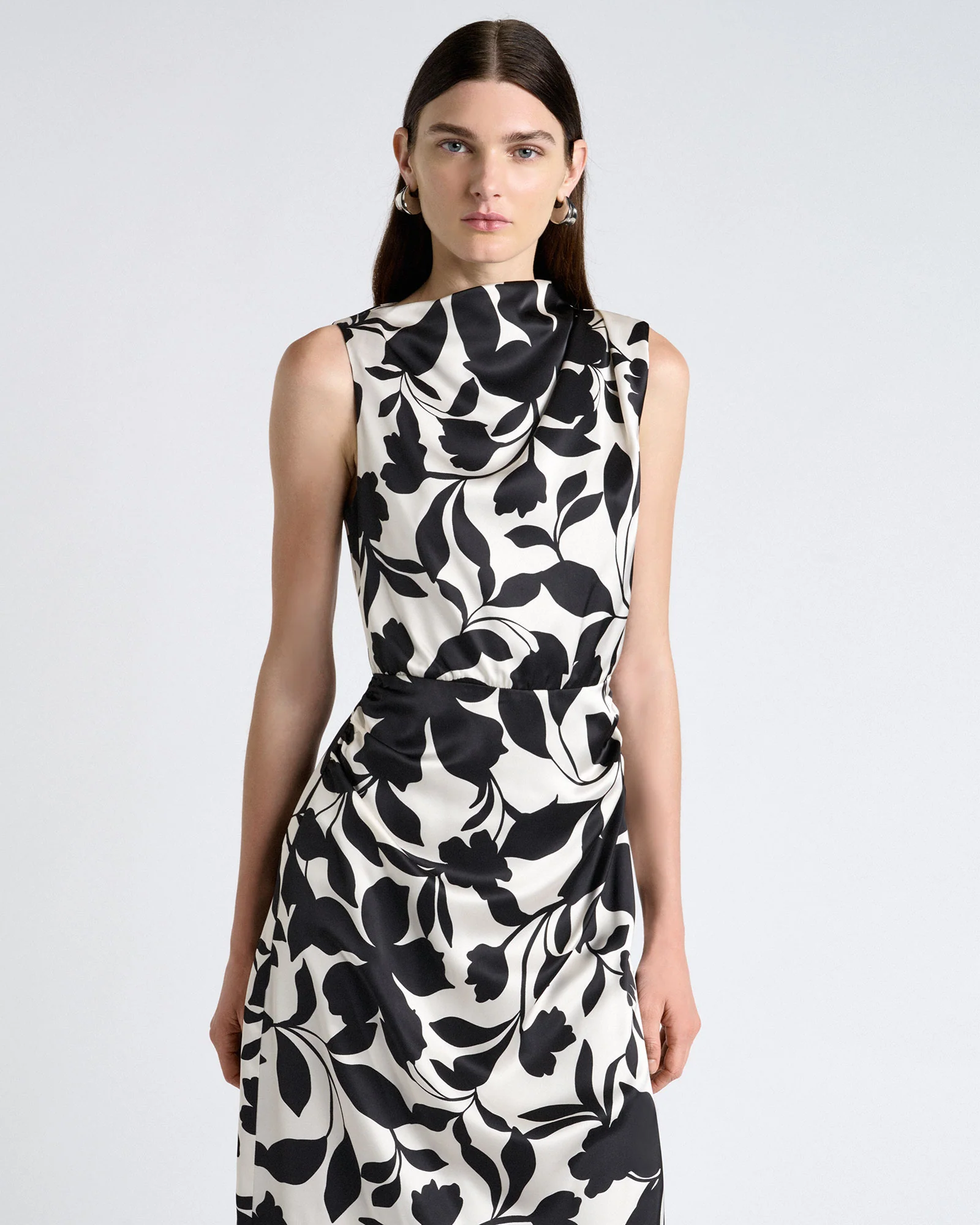 Shadow Garden Midi Dress - Image 2