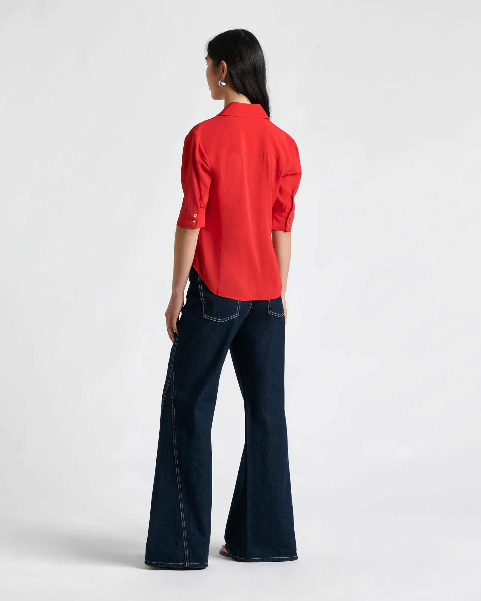 Short Sleeve Fitted Shirt - Image 11