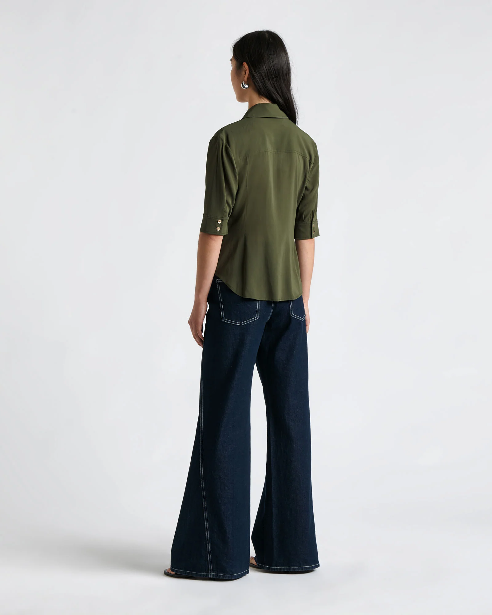 Short Sleeve Fitted Shirt - Image 8