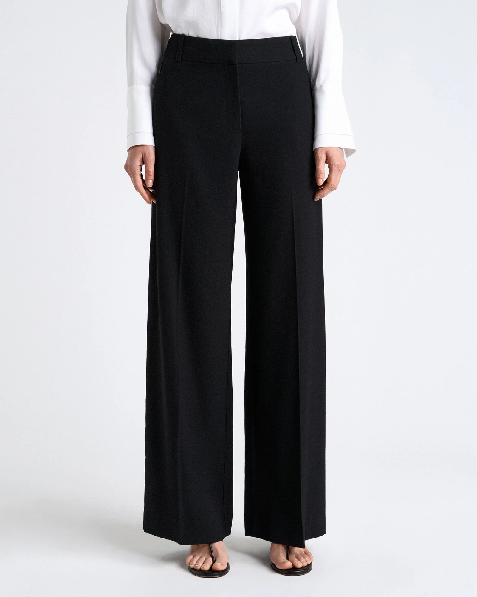 Viscose Twill Relaxed Fit Pant